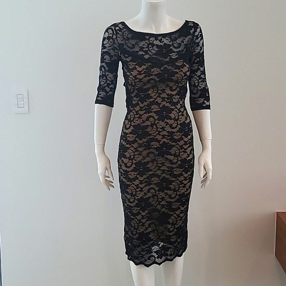 Black Lace Dress